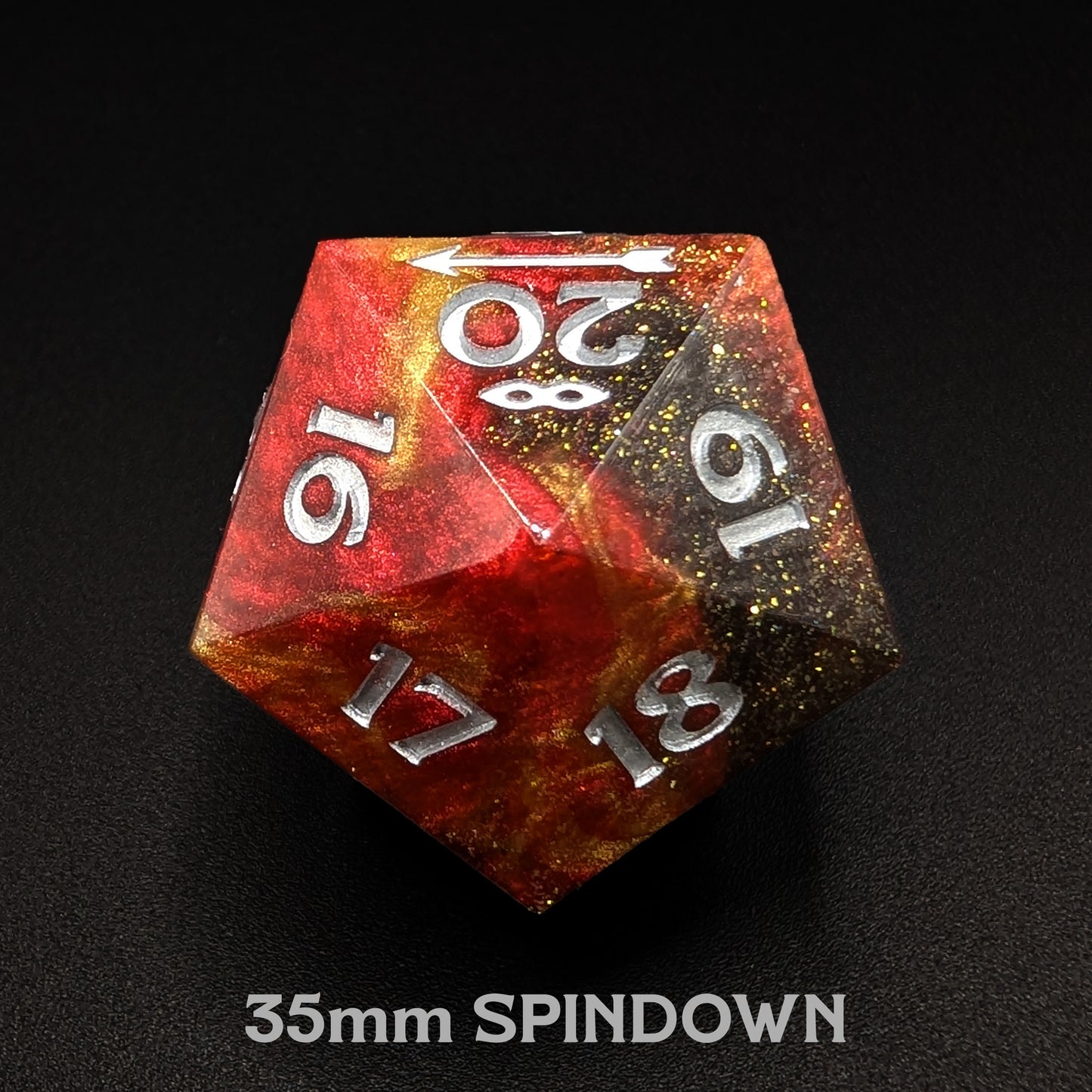 Hellish Rebuke Polyhedral Dice Set