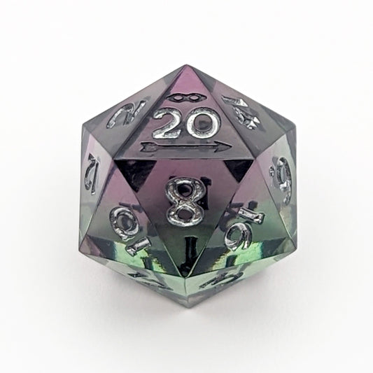 Dark Alexandrite Polyhedral Dice