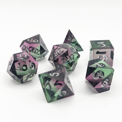 Dark Alexandrite Polyhedral Dice