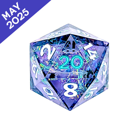 Delphinium Polyhedral Dice Set
