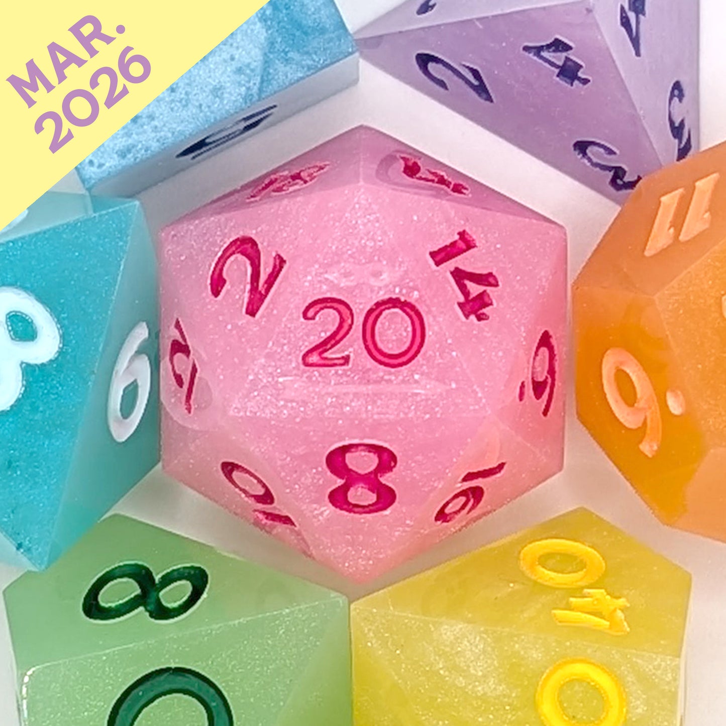 Forbidden Jelly Beans Dice Set