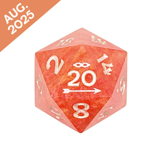 Peach Bellini Dice Set