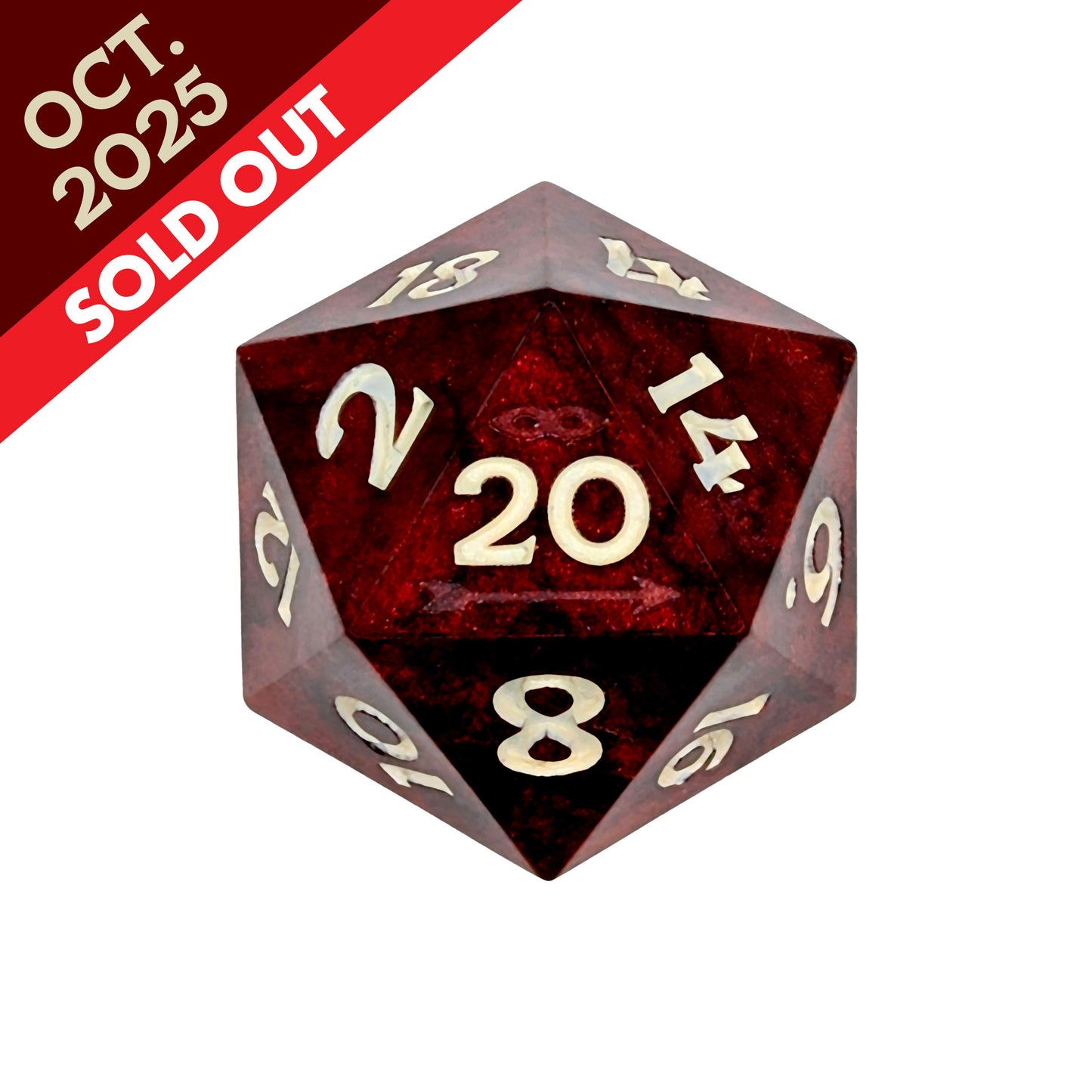 Poisoned Apple Polyhedral Dice
