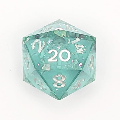 Sparkling Sea Polyhedral Dice