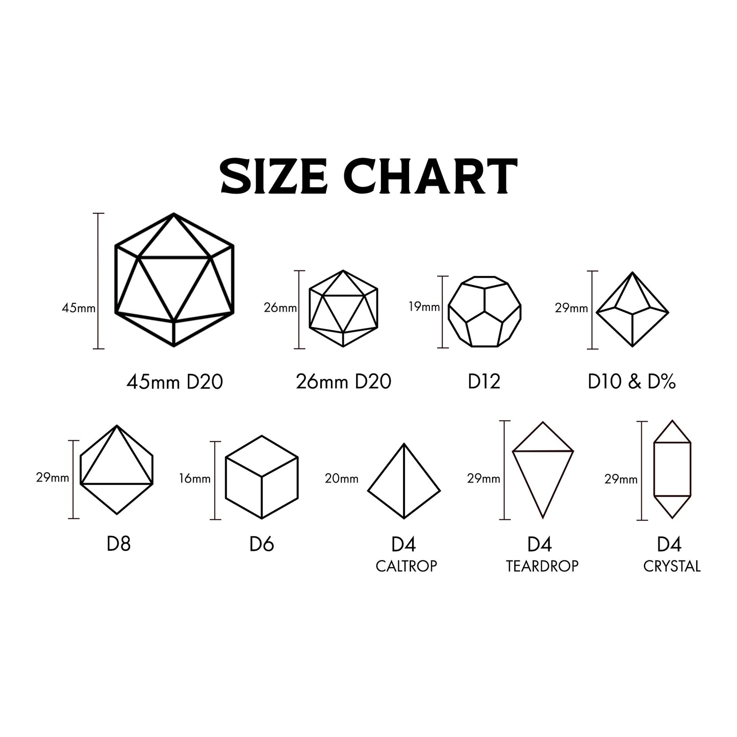 Northern Lights Polyhedral Dice