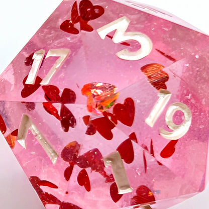 Lovestruck Polyhedral Dice