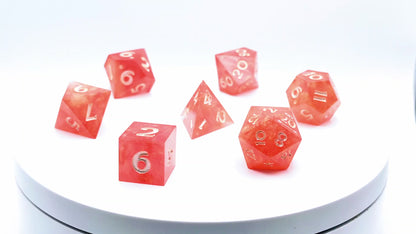 Peach Bellini Dice Set